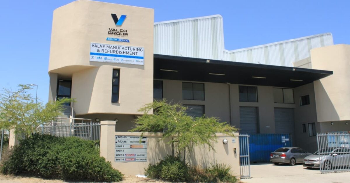 valco group valves network South Africa